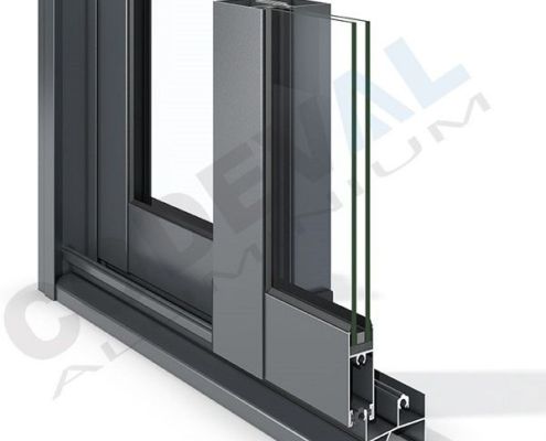 perfil corredera classic80